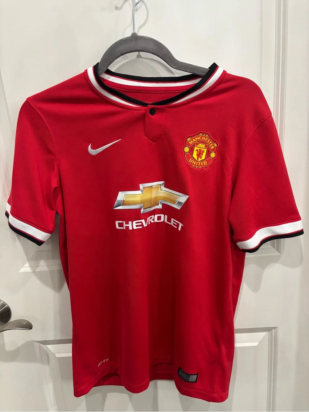 Nike Kids Manchester United Red Soccer Jersey